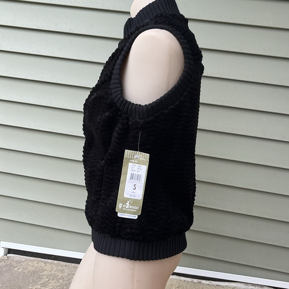 New Erin London extremely soft black lined vest - Picture 4 of 14
